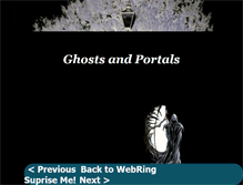 Tablet Screenshot of ghostsandportals.com